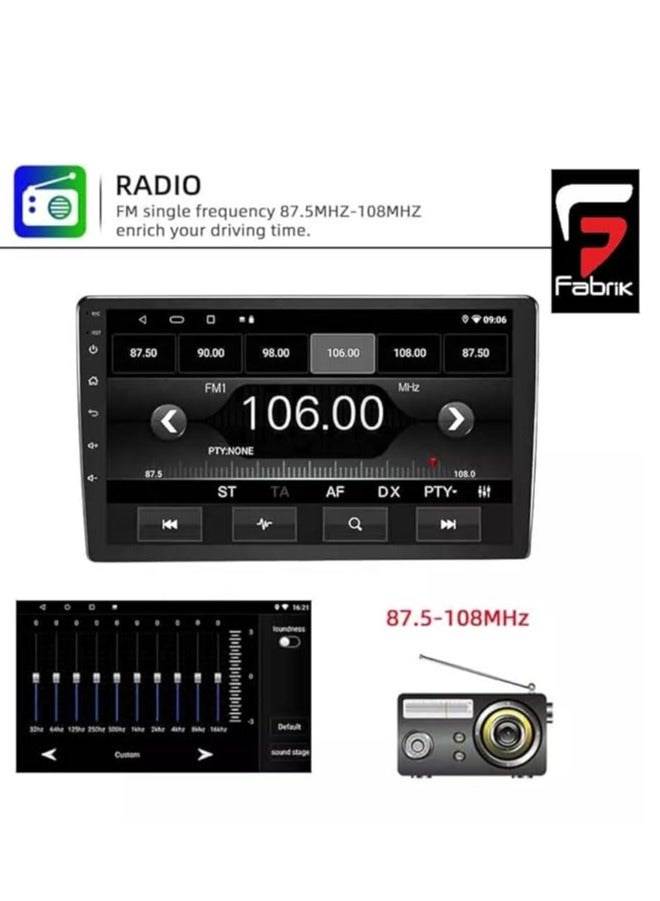 AVT Android Car Stereo for Honda Fit 2008 2009 2010 2011 2012 2013 2GB RAM 32GB ROM MirrorLink WiFi BT, 10 Inch Support Apple Carplay, 2.5D IPS Touch Screen with Backup Camera - Image 3