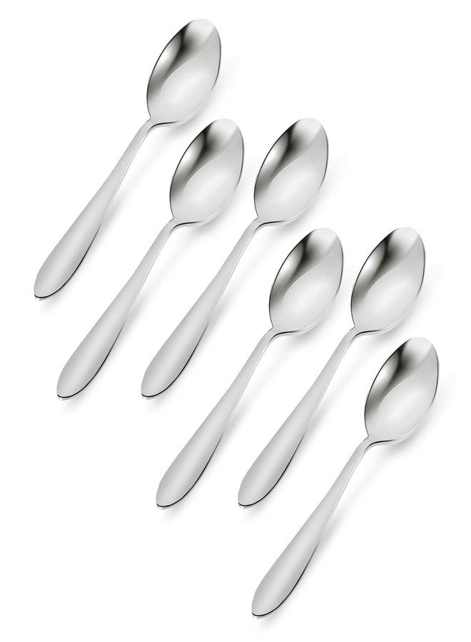 Kishco Stainless Steel Classic Plain Tea Spoon 2 MM - Pack of 6 - Image 2