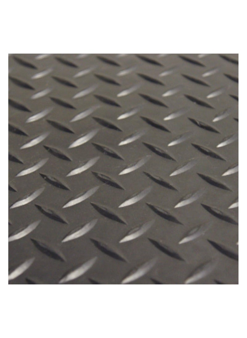 Rubber Flooring Rolls, Wide Rolls (1/8-inch x 4 x 2.5-ft) - Image 2