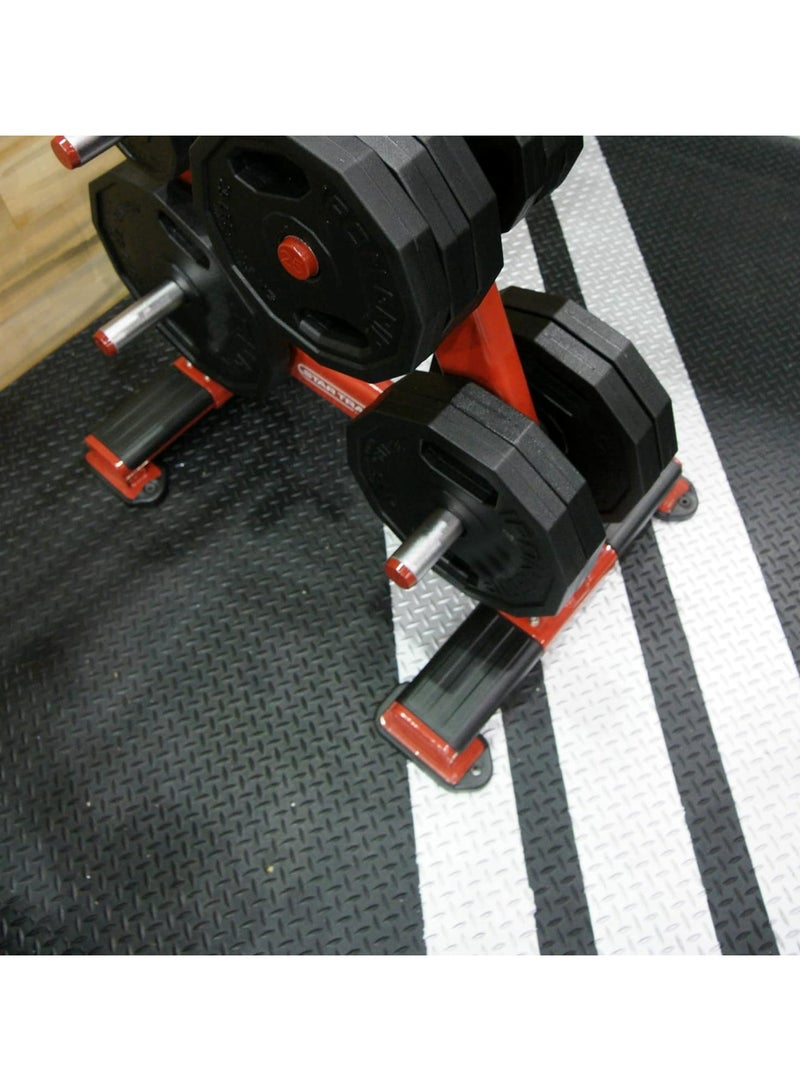 Rubber Flooring Rolls, Wide Rolls (1/8-inch x 4 x 2.5-ft) - Image 4