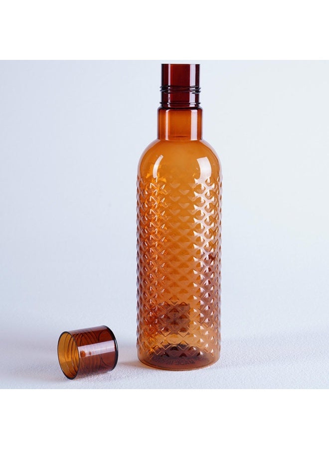 Pan Home Aqua Diamond Water Bottle 1L - Brown - Image 4