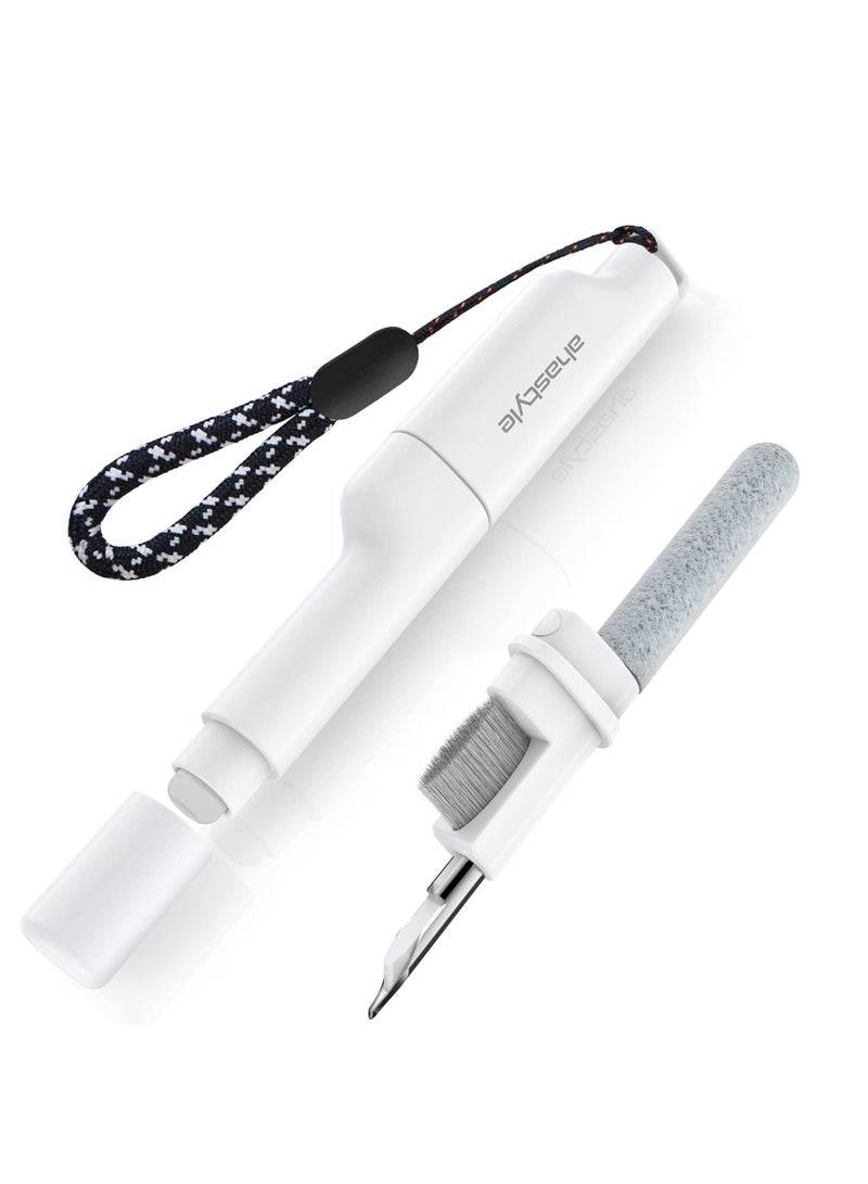 Cleaner Kit for Airpods Pro 2/Pro/3/2/1 , Multifunction Cleaning Pen for All Earphone Cleaning Kit Soft Brush for Bluetooth Earphones Case Cleaning Tools for All Earbuds (White) - Image 1