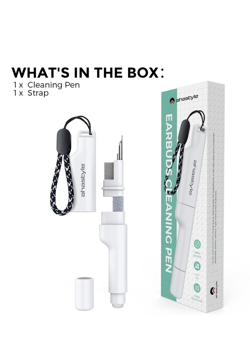 Cleaner Kit for Airpods Pro 2/Pro/3/2/1 , Multifunction Cleaning Pen for All Earphone Cleaning Kit Soft Brush for Bluetooth Earphones Case Cleaning Tools for All Earbuds (White) - Image 5