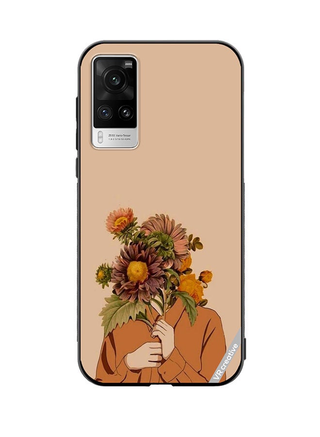 VR CREATIVE Protective Case Cover For Vivo X60 Pro Pettie Design Multicolour - Image 1