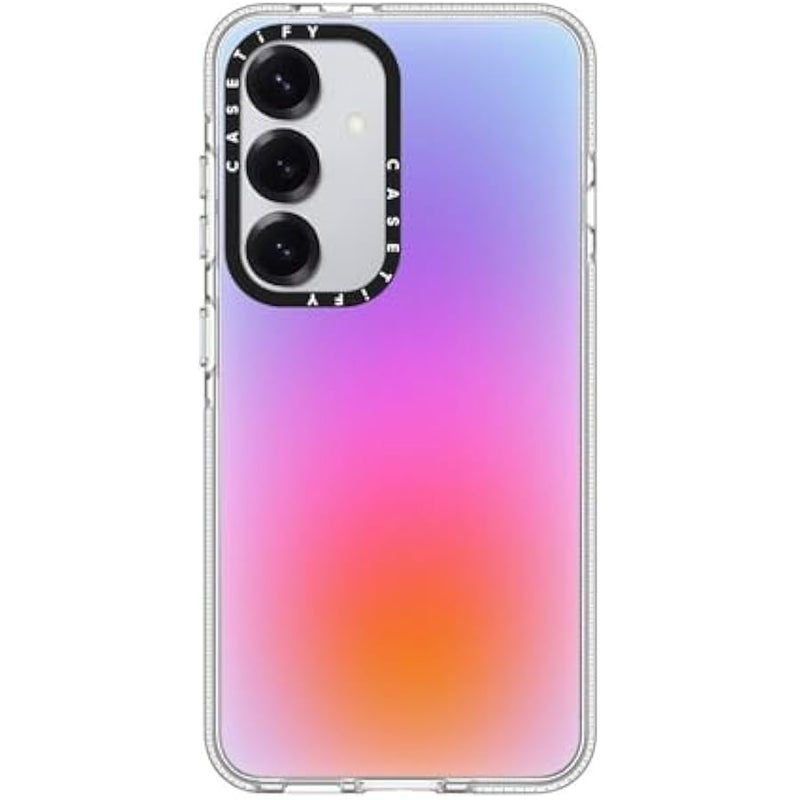 CASETIFY Magnetic Clear Galaxy S25 Case 【Compatible with Magsafe】 - Color Cloud - Image 1