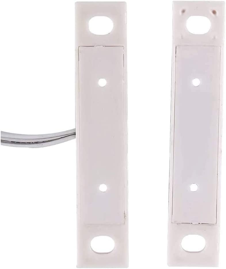 Lagogia MC-32 NC Surface Mount Wired Security Window Door Contact Sensor Alarm Magnetic Reed Switch, for Home Security and Burglar Alarm Systems, Sets of 5, White - Image 3
