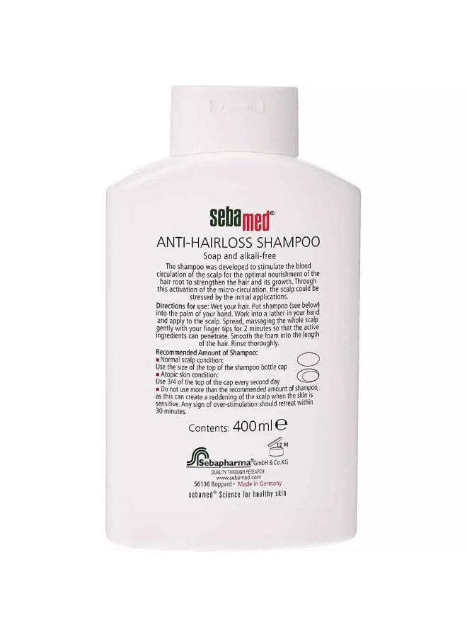 Sebamed Anti Hair Loss Shampoo for all Hair types, 400 ml - Image 2