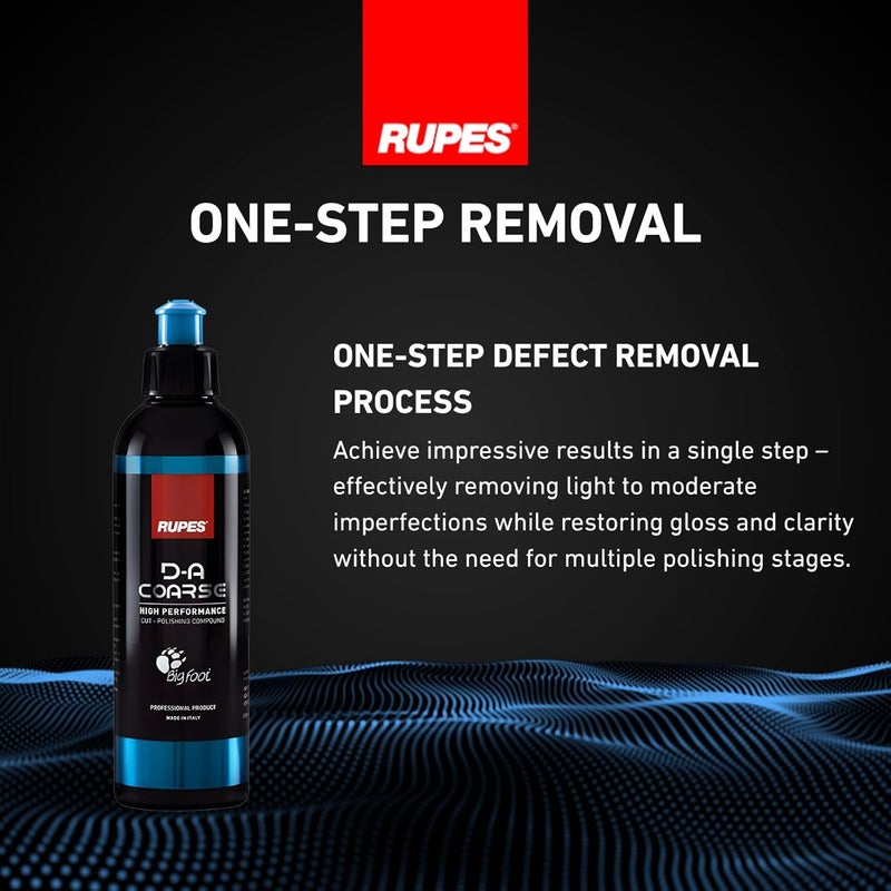 RUPES New D-A Coarse Compound - HIGH-Performance POLISHING Compound - 250ML (8.5oz) - Image 4