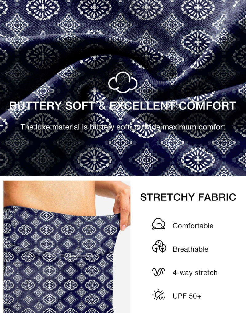 Viodia 18" Skorts for Woman with Pockets High Waisted Golf Tennis Skirts Knee Length Long Skort for Women Dressy Casual - Image 5