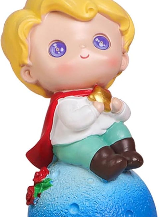 Resin Cartoon Doll Cake Topper Birthday Party Decoration For Boy Desktop Sculpture - Image 2