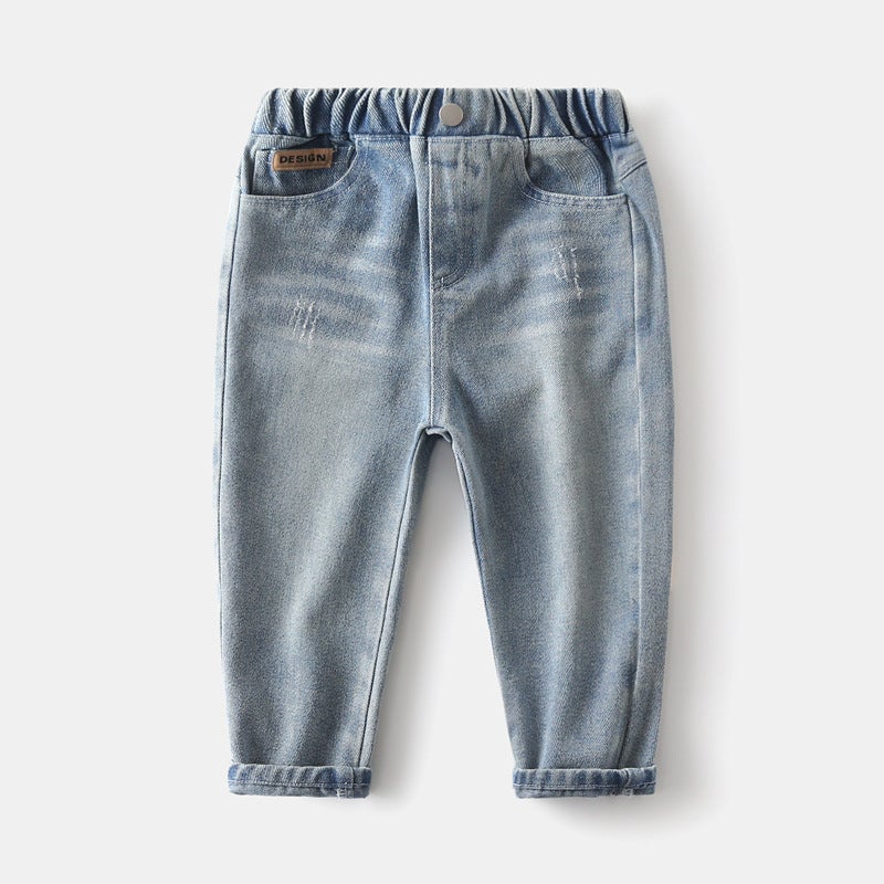 Boys' Distressed Denim Pants – Casual