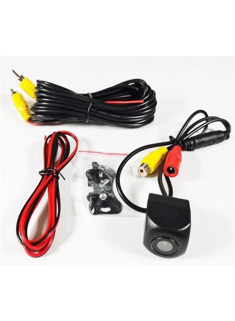 كاميرا خلفية للسيارة، دقة عالية 720P، مقاومة للماء، زاوية واسعة، رؤية ليلية، حامل عالمي - Image 4