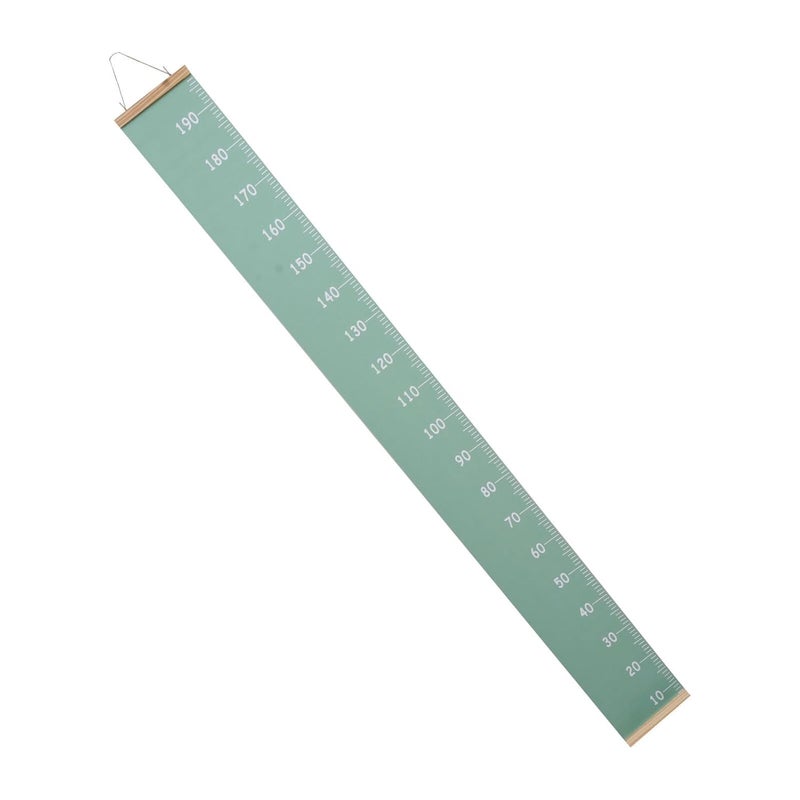 Creative Removable Height Chart Pendant for Wall Decor Modern Canvas Growth Ruler for Boys and Easy to Install Height Marker for Nursery Living Bathroom Dorm and Office - Image 1
