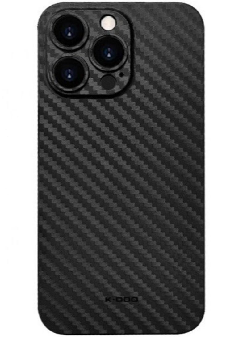 ELTRAZONE iPhone 13 Pro Max, Soft Silicon, Carbon Fiber Design, Strong grip with Camera Lens Protection - Image 1