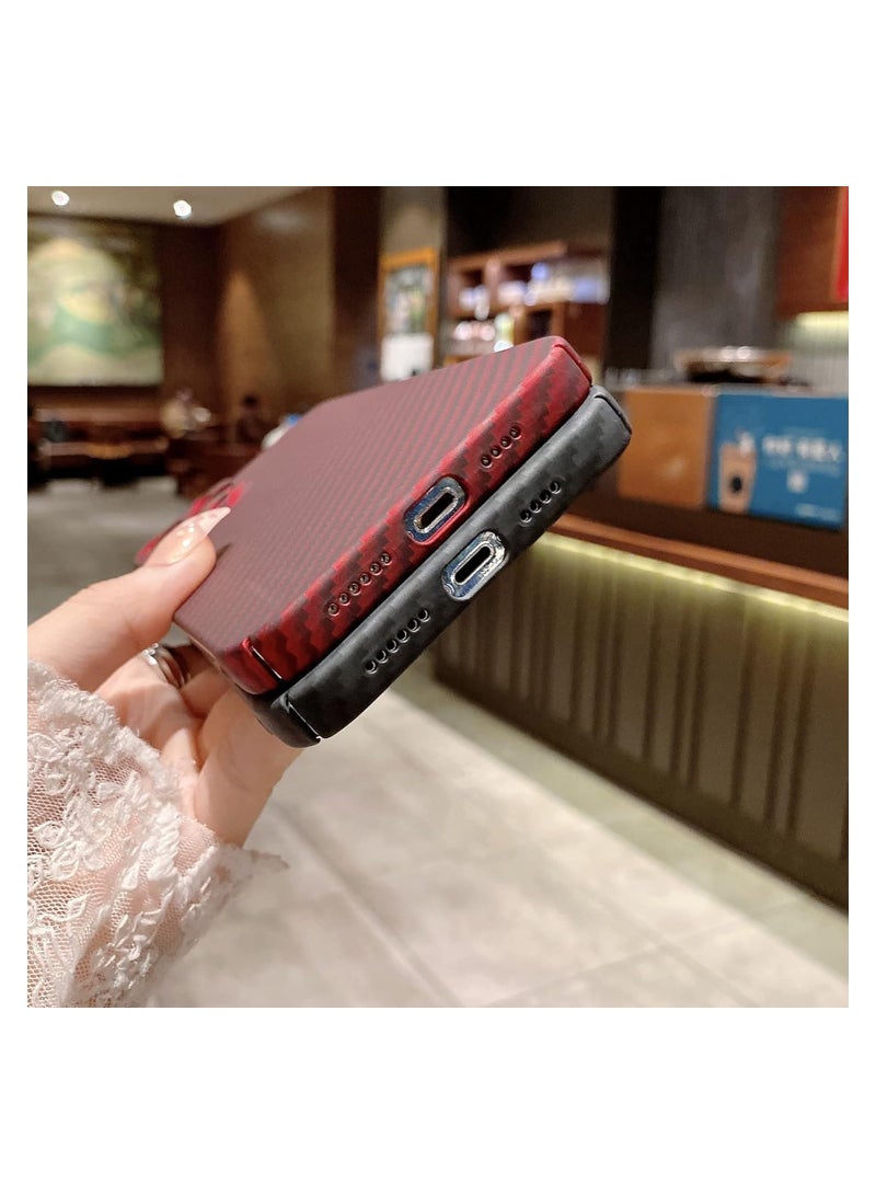 ELTRAZONE iPhone 13 Pro Max, Soft Silicon, Carbon Fiber Design, Strong grip with Camera Lens Protection - Image 2