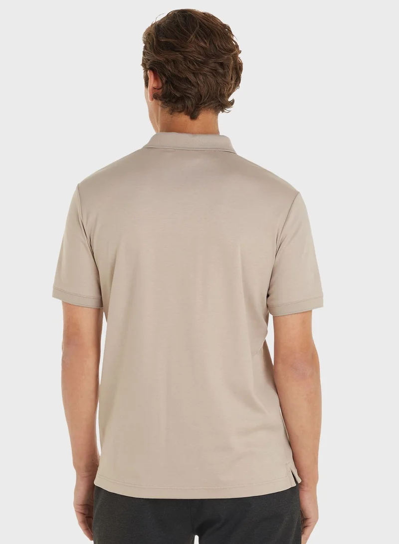 CALVIN KLEIN Logo Polo