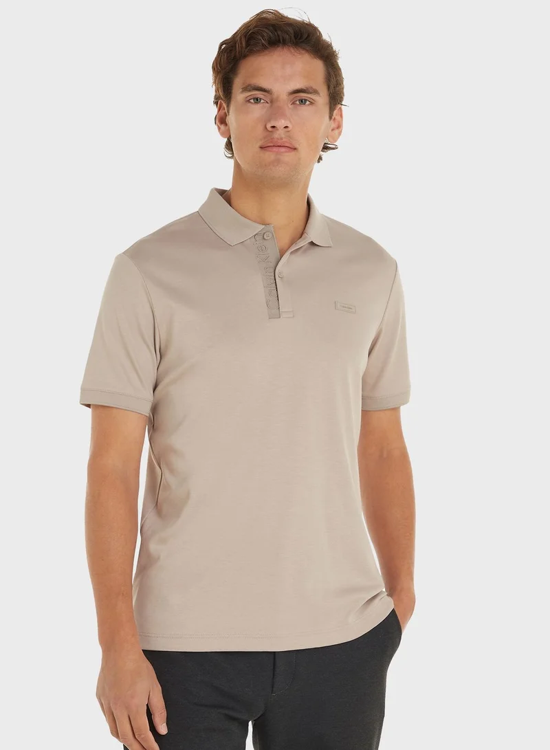CALVIN KLEIN Logo Polo