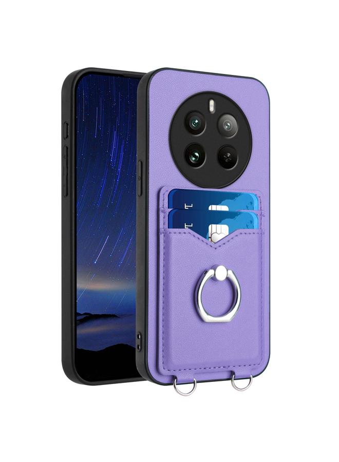 The Bros Case For Realme 12+ 5G India / P1 5G India R20 Ring Card Holder Phone Case