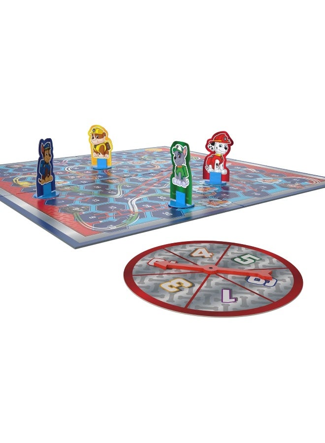 SPIN MASTER Paw Patrol Pups 'n Ladders Puppies Snakes and Ladders Family Social Board Game for Kids - Image 3