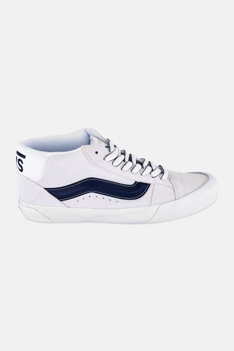 VANS Men Knu Mid Lace Up Skate Shoes, Off White - Image 4