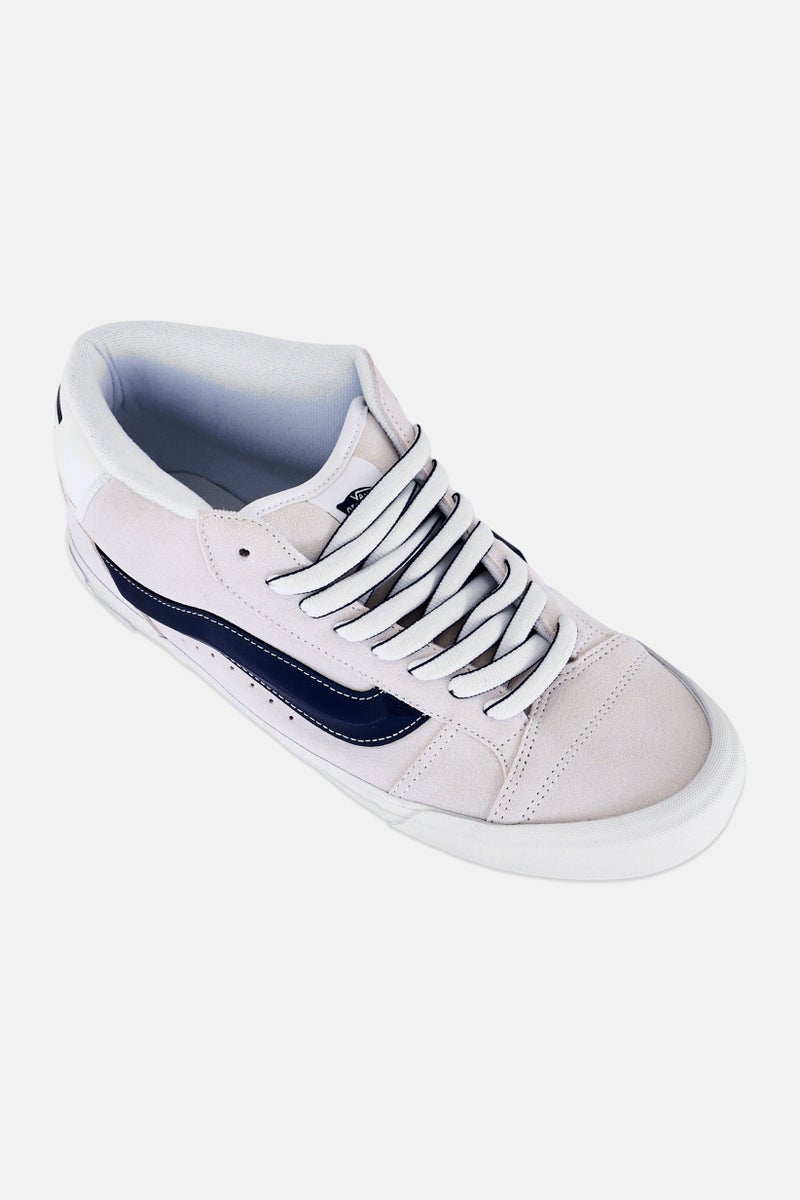 VANS Men Knu Mid Lace Up Skate Shoes, Off White - Image 1