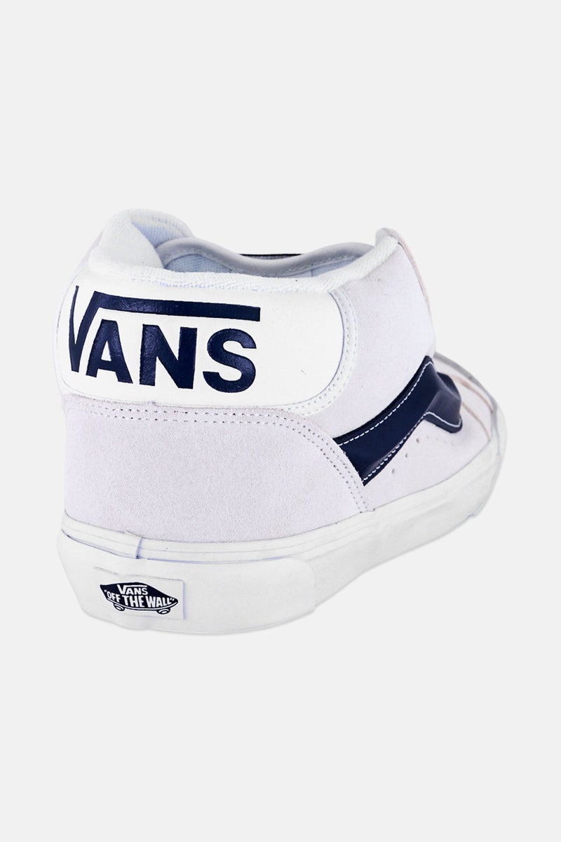 VANS Men Knu Mid Lace Up Skate Shoes, Off White - Image 3