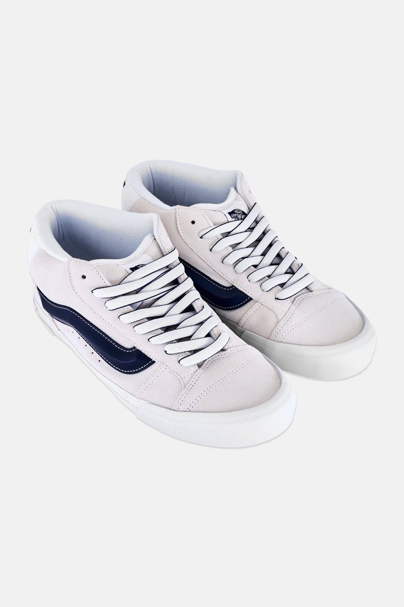VANS Men Knu Mid Lace Up Skate Shoes, Off White - Image 2