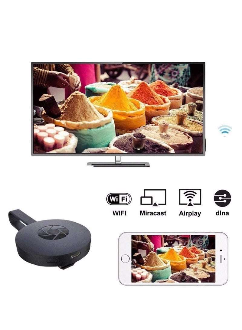 4K Wireless WiFi Display Screen Compatible with All Android, iOS, and Windows Devices | HDMI Cast Dongle for LED TV for Miracast - Image 3