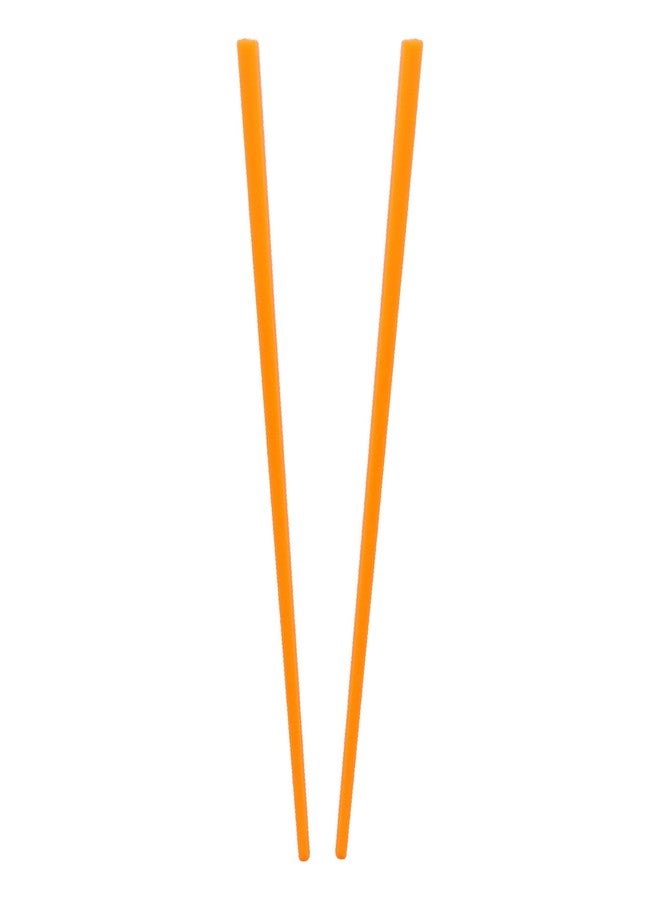 موتيك أكسيسوريز عودان صلبان مستقيمان للشعر - برتقالي - Image 1