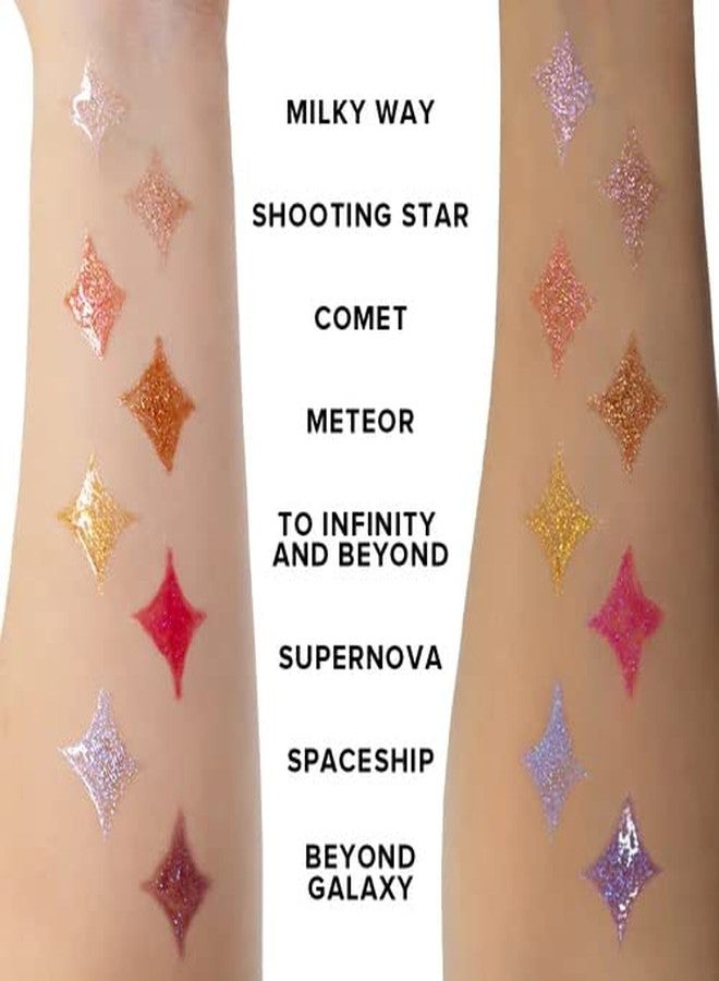 Sistar Star Is Born Holographic Lip Gloss Light Reflective Pearls Ultra Sparkle Non-Sticky Shine 1.5 mL / 0.05 fl. oz. (Infinity and Beyond) - Image 5