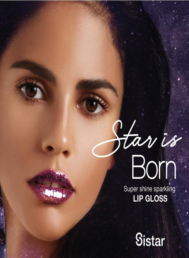 Sistar Star Is Born Holographic Lip Gloss Light Reflective Pearls Ultra Sparkle Non-Sticky Shine 1.5 mL / 0.05 fl. oz. (Infinity and Beyond) - Image 2