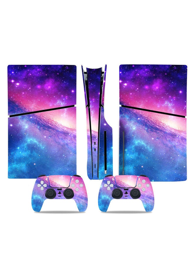 Ps5 Slim Console Skin Sticker Cartoon Protective Film Pain Relief Patch Digital Computer Game Protective Film-Color:TN-P5SDisc-0004 - Image 1