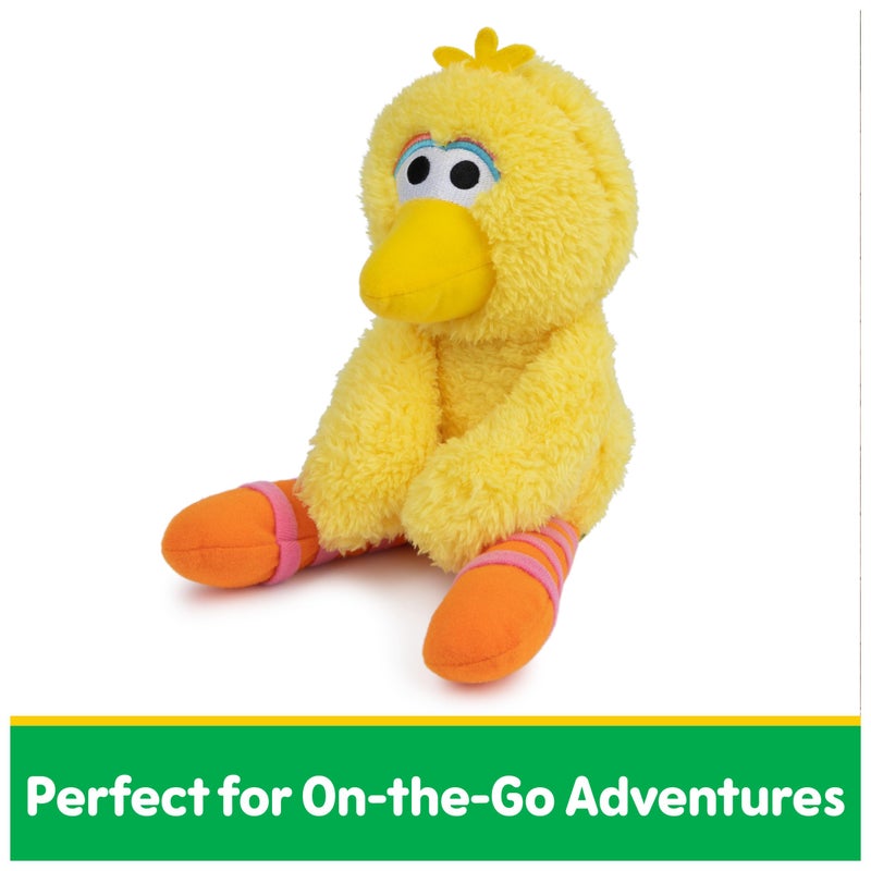 GUND Sesame Street Official Big Bird Take Along Buddy Plush, Premium Plush Toy for Ages 1 & Up, Yellow, 13â€ - Image 4