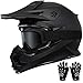 TRIANGLE Adult Dirt Bike Helmet Full Face Motorcycle Helmets with Adjustable Goggles Gloves DOTFMVSS218 Certified Motocross Helmet for OffRoad ATV BMX UTV - Image 2