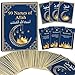Wiooffen 99 Names of Allah Flashcards Quran Verses Asma UI Husna Cards Eid Al Adha Learning Cards in Arabic and English Eid or Ramadan Gifts for Family Friends 5731 InchesBlue and Gold - Image 2