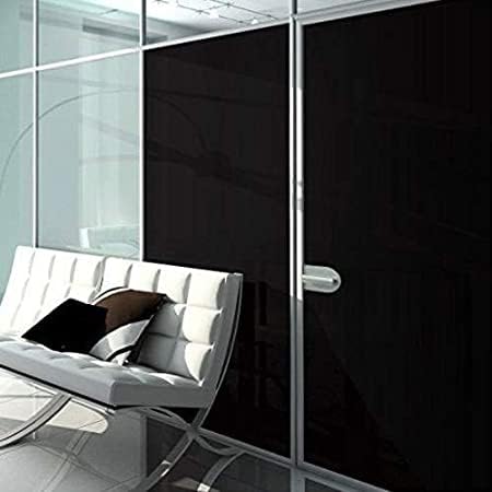 LIVECOOL Privacy Window Film - Heat Resistant, 100% Blackout, Anti UV Sun Protection, Self Adhesive for Home, Office, Bathroom, Bedroom, Kitchen (20 X 75 Inch) - Image 4