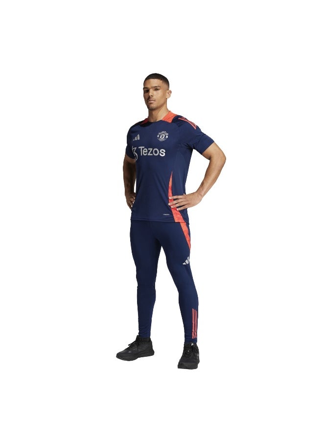 Adidas - Adidas Mufc Tr Pnt Blue Football Pants For Men Xs - Image 1