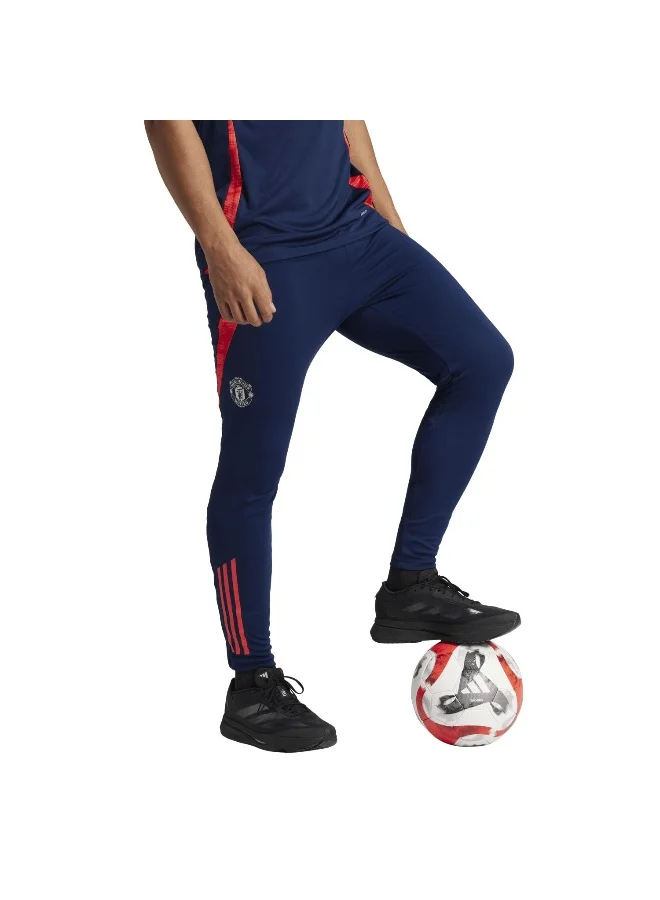 Adidas Mufc Tr Pnt Blue Football Pants For Men Xs