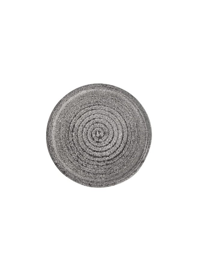 Trustful Gift House Trustful Gift House Traditional Turmeric Grinding Stone Sandalwood Octogen GrindingRubbing Stone Grey  - Image 3
