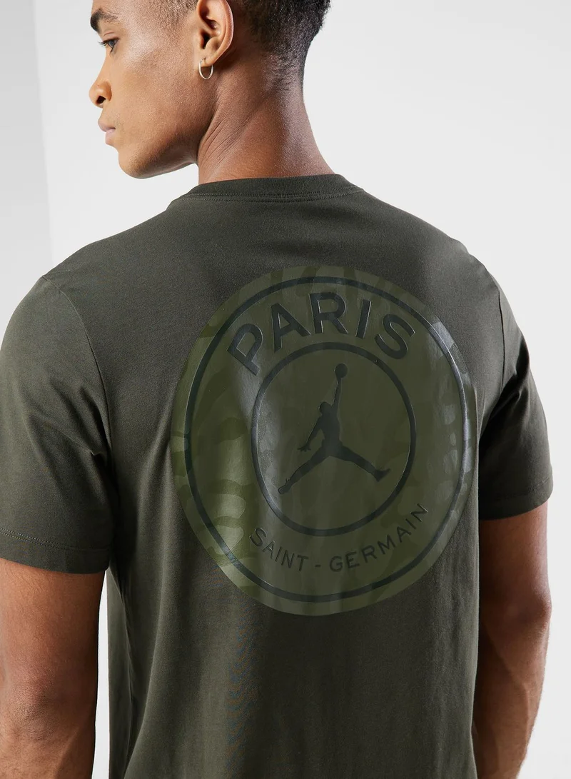 Jordan Jordan Psg Logo T-Shirt