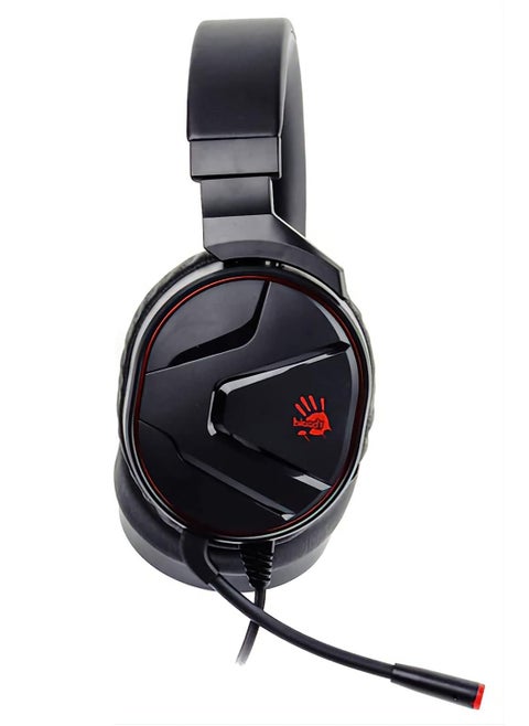 Bloody A4Tech G600I Virtual 7.1 Surround Sound Gaming Headset | 7.1 Virtual Sound | Detachable Microphone | Ergonomic 3D Earpads | Auto-Adjusting Headband | Tangle-Free Cable