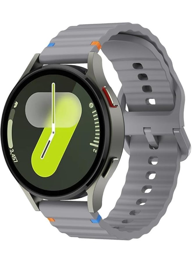 20 mm Silicone Watch Strap, Quick Release Watch Straps for Men and Women, Skin-friendly, Soft, Replacement Strap for 20 mm Compatible with Amazfit/Huawei/MI/Fossil/samsung - Image 4