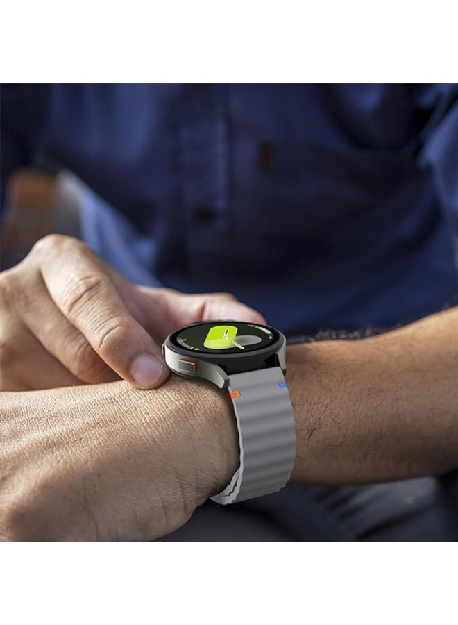 20 mm Silicone Watch Strap, Quick Release Watch Straps for Men and Women, Skin-friendly, Soft, Replacement Strap for 20 mm Compatible with Amazfit/Huawei/MI/Fossil/samsung - Image 2