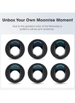 PITAKA PITAKA Phone Ring Holder Magnetic Phone Grip Compatible with Mag Safe Ring for iPhone 15/14/13/12 Mag EZ Grip - Moonrise  - Image 5