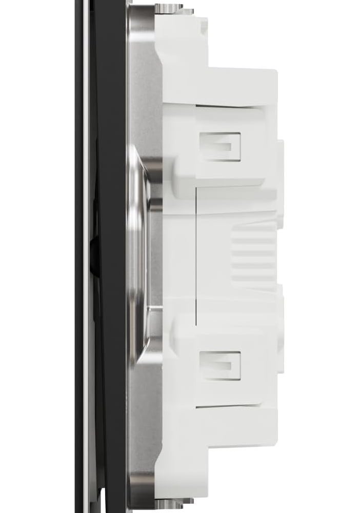Schneider Electric Unica X 2-Way 4-Gang Switch - Jet Black - Image 2