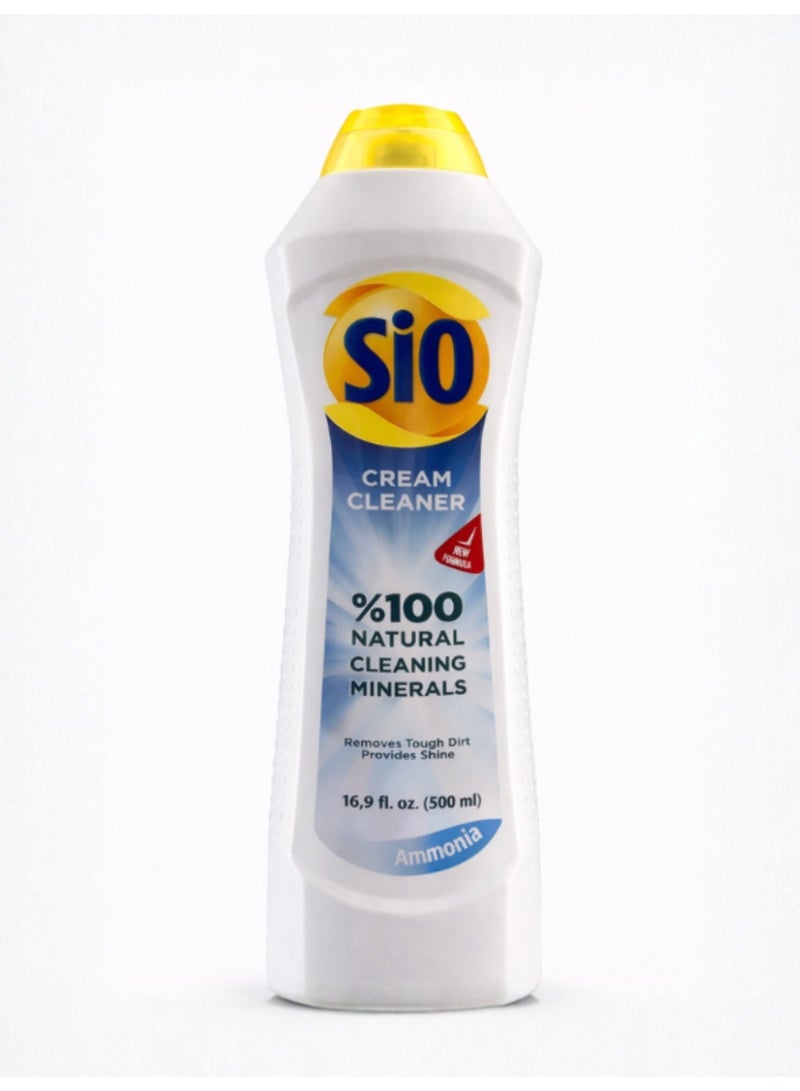 SIO Ammonia Cleansing Cream 500ml – Powerful Cream Cleaner for Kitchen & Bathroom Grease Removal - Image 2