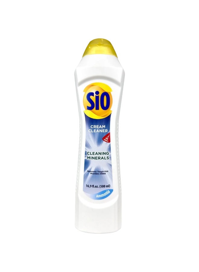 SIO Ammonia Cleansing Cream 500ml – منظف كريمي بالأمونيا لإزالة الدهون والبقع الصعبة للمطابخ والحمامات