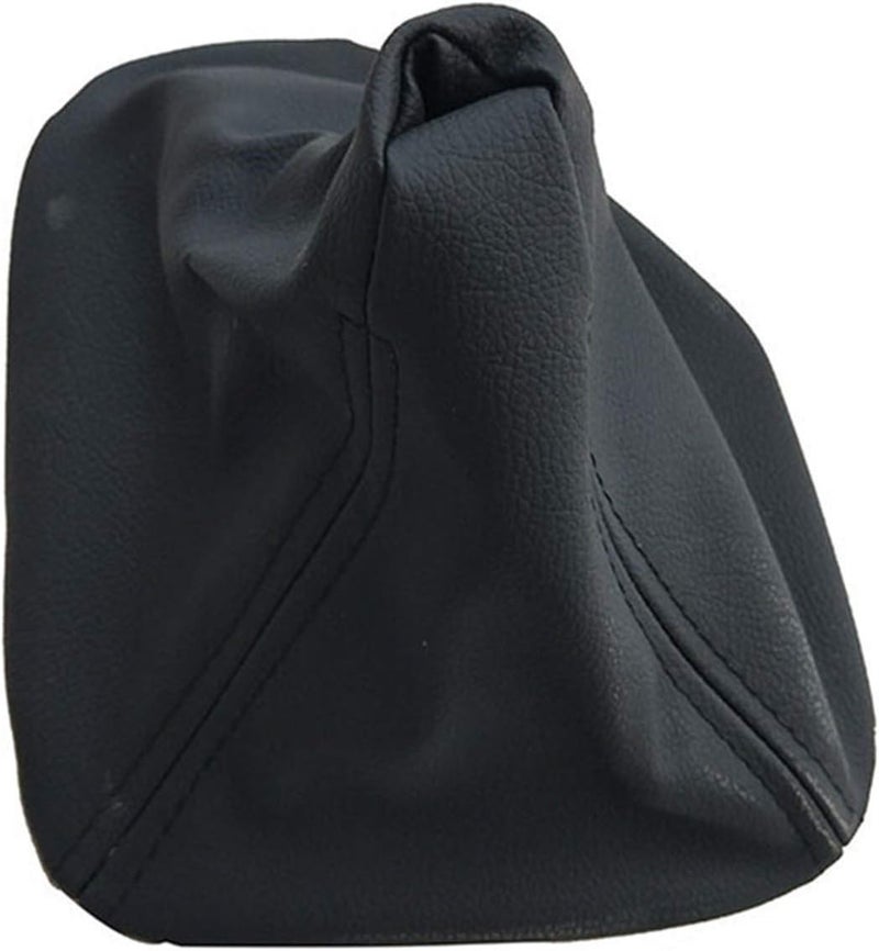 Wivplex Black Leather Gear Shift Boot for BMW E39 - Image 1