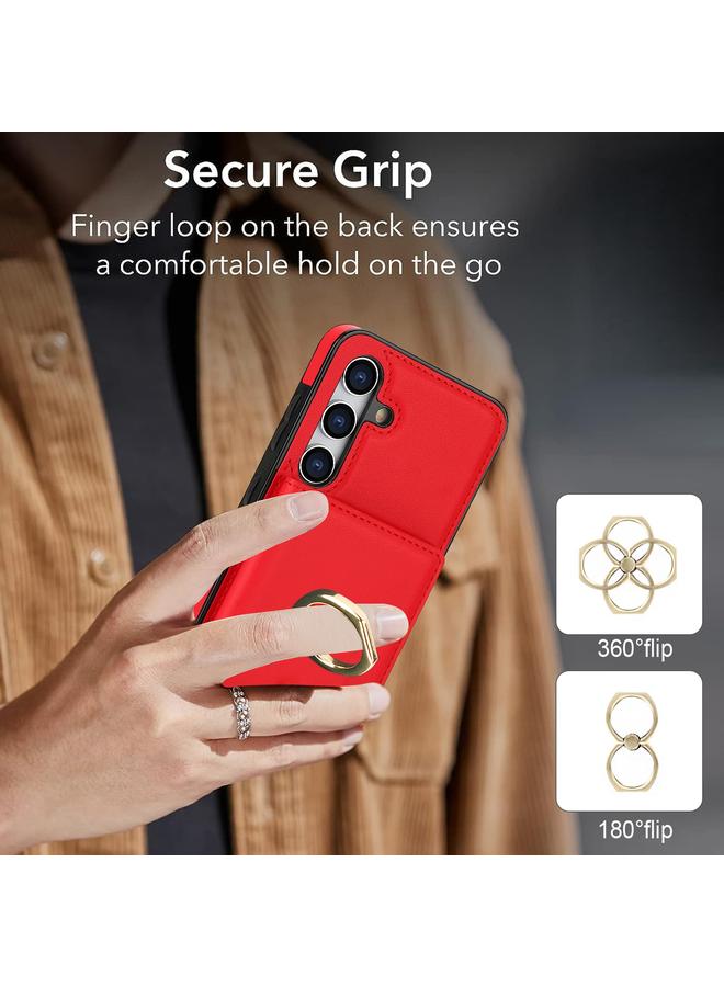 اس-توب جراب لهاتف Samsung Galaxy A55 مزود بحلقة بطاقة RFID مضادة للسرقة - Image 3