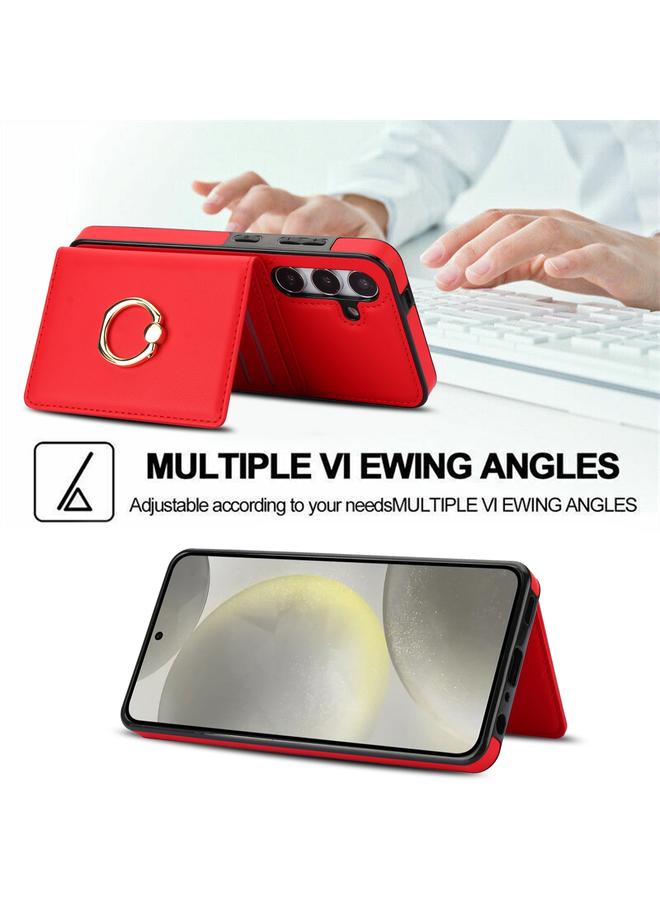 اس-توب جراب لهاتف Samsung Galaxy A55 مزود بحلقة بطاقة RFID مضادة للسرقة - Image 4